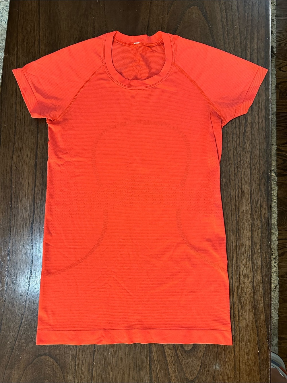 lululemon athletica swiftly tech short sleeve shirt 2.0, red